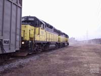 SLR (LLPX) 3000  (Lewiston Junction) - GP40 (Ex-EMDX 184, nee MKT 184. An unit built in 1967.)