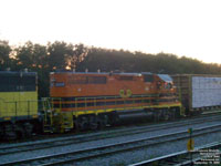 SLR 3008 - GP40 (Ex-LLPX 3207, exx-EMDX 204, exxx-GOT 720, exxxx-CRIP 3005, nee CRIP 374. An unit built in 1967.)