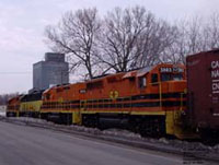 SLR 3803 - GP40M-3 (ex-HATX 404, exx-CSXT 6650, exxx-FL 6650, exxxx-A&WP 6650, nee A&WP GP40 730)