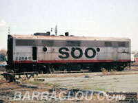 Soo Line 2204C - F7B