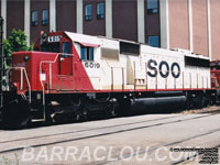 Soo Line 6019 - SD60 (Sold to CIT Group)