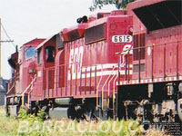 Soo Line 6615 - SD40-2