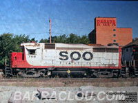 Soo Line 708 - GP30 (Scrapped as WC 708)