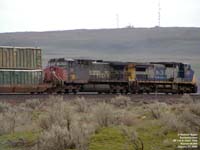 SP 118 & CSXT 7800 - C44AC & C40-8W (To UP 6174)