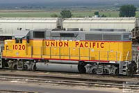 UP 1020 - GP38-3L (ex-UP 2520, exx-CSXT 6729, exxx-SBD 6729, nee SCL 1574)