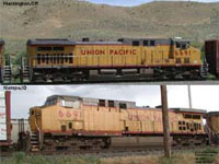 UP 6691 - C44AC