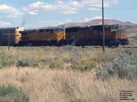 UP 9657 - C44-9W (ex-SP 8193) and UP 4620 - SD70M