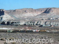 UP action in Green Valley, Wyoming