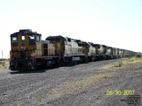 UP power at Hinkle yard