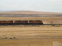 A UP train near Mountain Home,ID