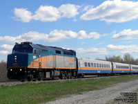 Via Rail 6401 (F40PH-2) - Rebuilt