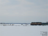 Via Rail 6414 (F40PH-2) - Loto-Qubec - La poule aux oeufs d'or (Golden hen)