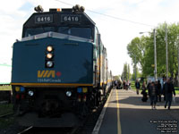 Via Rail 6416 (F40PH-2) - Rebuilt