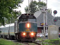 Via Rail 6429 (F40PH-2) - Rebuilt