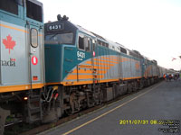 Via Rail 6431 (F40PH-2) - Rebuilt