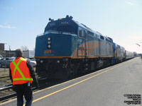 Via Rail 6454 (F40PH-2) - Rebuilt