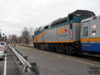 Via Rail 6457 (F40PH-2) - Rebuilt