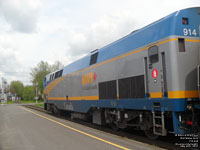 Via Rail 914 (P42DC / Genesis)