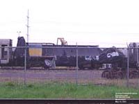 Via Rail 6423 (F40PH-2) - Wrecked 04/99 - Retired 07/99 - Stored in Montreal