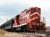 CLP 752 - GP9 (Ex-BN 1879, nee NP 255 - Sold to Black River and Western 752)