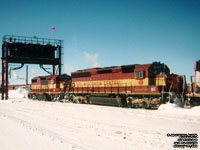 CN 4717 (GP38-2, nee CN 5517), WC 7513 - Richard B. Ogilvie SD45R (ex-WC 6513, ex-WC 6523, nee BN 6523)  - RETIRED - & WC 2005 - GP38-2 (nee ACR 204)