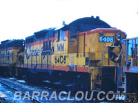 WM 6408 - GP9 (ex-WM 33, nee EMDX 7257)