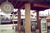 Metrolink Glendale station; Glendale,CA