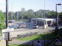 GO Transit Clarkson station -  Waiting room on the north side of the tracks