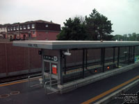 GO Transit Clarkson station -  Waiting room on the north side of the tracks