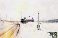 Sherbrooke, Quebec (Ex-CP Station / MMA Trackage - Not In Use and burned on April 27, 2003. Projected farmers market.)