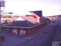 Sherbrooke, Quebec (Ex-CP Station / MMA Trackage - Not In Use and burned on April 27, 2003)