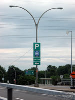 Panneau Stationnement Incitatif AMT Park N Ride Sign