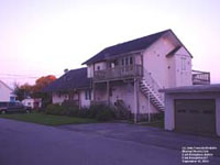 Former East Broughton station; East Broughton, Quebec. Current use: Private residence