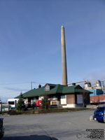 Former Noranda station; Rouyn-Noranda, Quebec. Current use: Business place