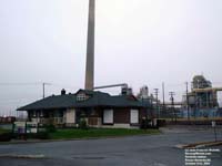 Former Noranda station; Rouyn-Noranda, Quebec. Current use: Business place