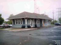 Former Sorel, Quebec train station. Current use: commuter bus station to Longueuil / Montreal.