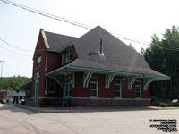 Former Temiscaming, Quebec train station. Current use: Museum.