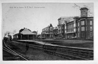 Victoriaville station / Gare de Victoriaville.