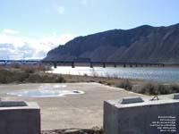 Old Milwaukee Road bridge in Mattawa