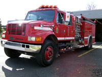 Spare Unit - Autopompe de Reserve - Back Up Pumper 207 (ex-302/304, nee Pintendre) - 99-312 - 1999 Superior / International 4900 - Caserne 4 (St-Etienne-de-Lauzon), Levis, Quebec