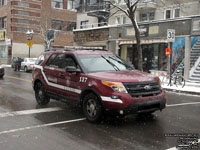 137 - (167-14161) - 2014 Ford Explorer FlexFuel 4x4 operations chief, Region 7 - Station/Caserne 29 - Rosemont (1ere avenue)