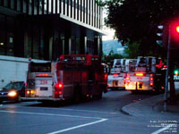 234 - (349-88393) - 1988 Freightliner COE / Phoenix 1988 (modified by Maxi Metal) (Reassigned to 2065, then 291) / Station/Caserne 34 - NDG, 423 - 1994 Spartan Gladiator / Nova Quintech - Station/Caserne 23 - Sud-Ouest (St-Henri & St-Jacques) & 410 - 1994 Spartan Gladiator / Nova Quintech - Station/Caserne 10 - Ville-Marie (St-Mathieu & Maisonneuve)