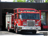 299 - (346-95288) - 1995 Spartan Gladiator / Superior / 2004 Groupe Chagnon refurb pumper (Ex-232, exx-2038, exxx-227) - Spare Unit