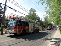 457 - (337-03559) - 2003 E-One Cyclone II ladder (Ex-Montreal 404) - Station/Caserne 57 - Pierrefonds