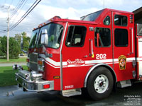 Sherbrooke, Quebec - 203 (ex-202) - 210822 - 2008 E-One Cyclone II pumper