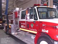 104 - 2004 International 4400 / Maxi Mtal pumper