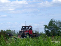 Burned truck