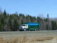 Brand new Labrie recycling truck