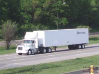 Ryder tractor with a Recycan trailer