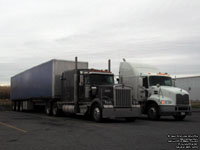 Kenworth and Mack trucks